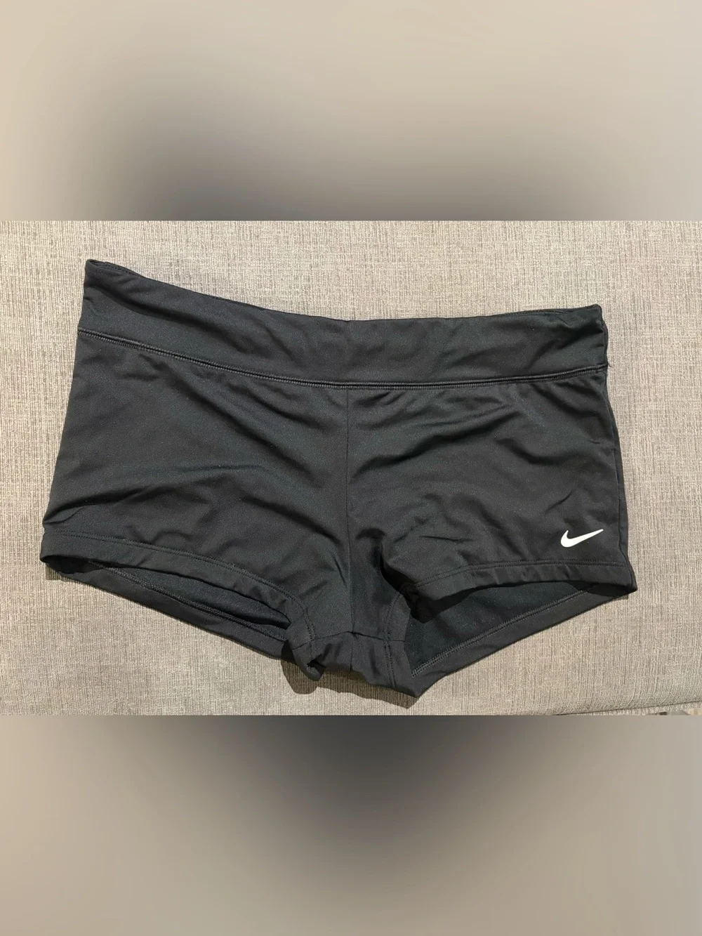 Nike Womens Blue Swim Bottoms Shorts Large L